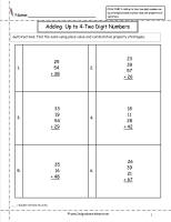 addition worksheets